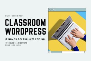 Classroom WordPress sul Full site editing